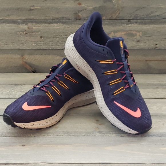 Women's Nike Quest SE Running Shoes Blackened Blue - Picture 4 of 8